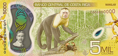 ₡5000 Reverso